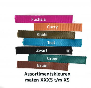 Lijnen kleuren XXXS t/m XS